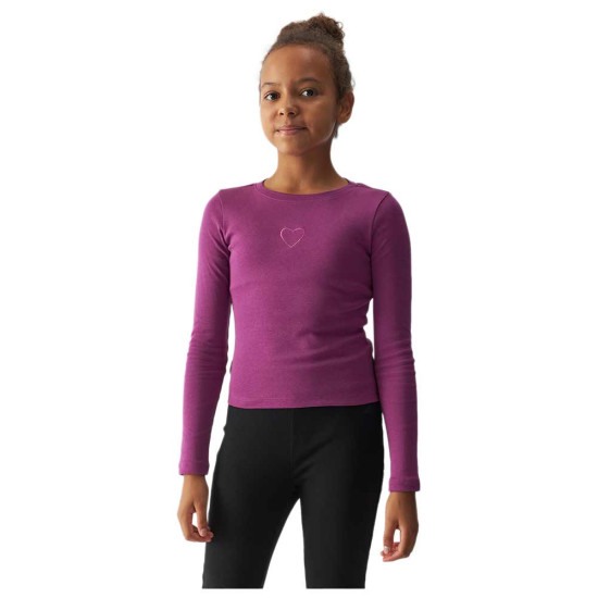 4F ΠΑΙΔΙΚΗ ΜΑΚΡΥΜΑΝΙΚΗ ΜΠΛΟΥΖΑ ΜΩΒ 4FJWAW24TLONF292-53S 4F ΠΑΙΔΙΚΗ ΜΑΚΡΥΜΑΝΙΚΗ ΜΠΛΟΥΖΑ ΜΩΒ 4FJWAW24TLONF292-53S